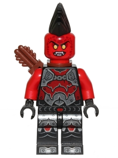 LEGO Minifigure-Flame Thrower (Lava Fighter - Set 271605)-Nexo Knights-NEX052-Creative Brick Builders